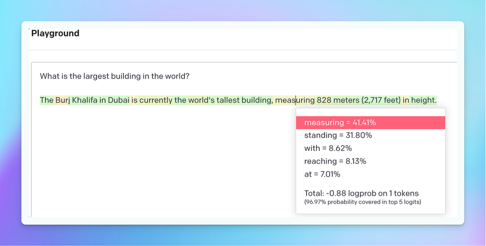 Temperature high example