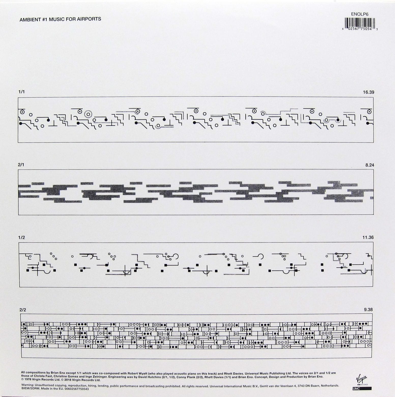 Brian Eno graphic notation