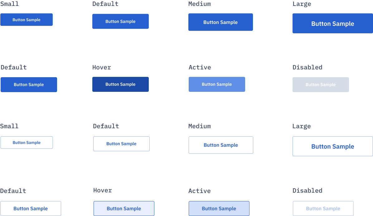 UI component: Buttons